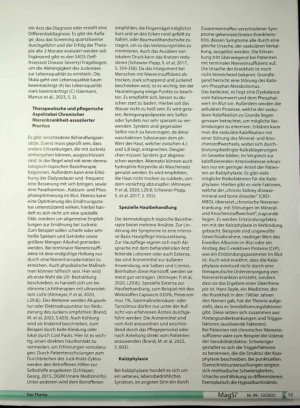 Vorschauseite 3: Veränderungen der Haut bis zur Ulzeration bei Menschen mit chronischer Niereninsuffizienz