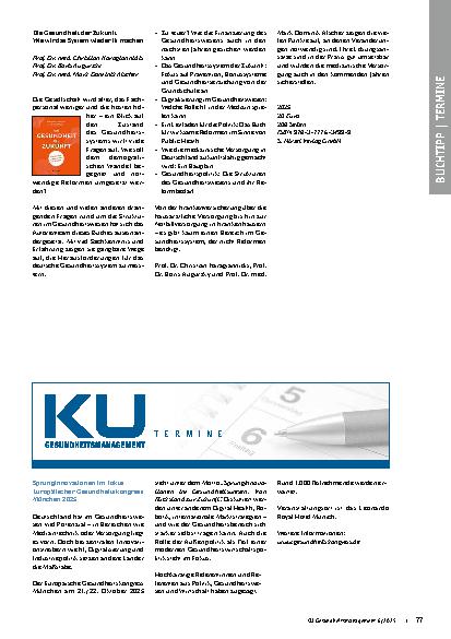 Vorschauseite 3: Offener Brief der DGfM Entwicklung Hybrid-DRG 2026