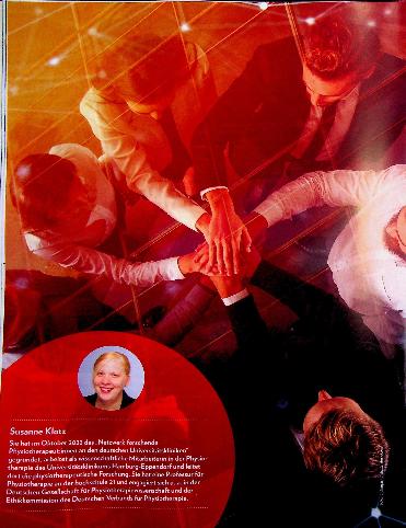 Vorschauseite 1: Mit vereinten Kräften: Über das Netzwerk forschende Physiotherapeutinnen an den deutschen Universitätskliniken