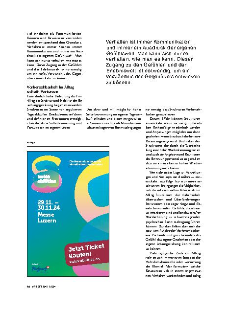 Vorschauseite 2: Sich gegenseitig lesen und deuten