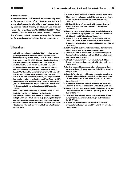 Vorschauseite 3: Studieren mit Behinderung im internationalen Vergleich