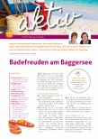 Vorschauseite 1: Badefreuden am Baggersee