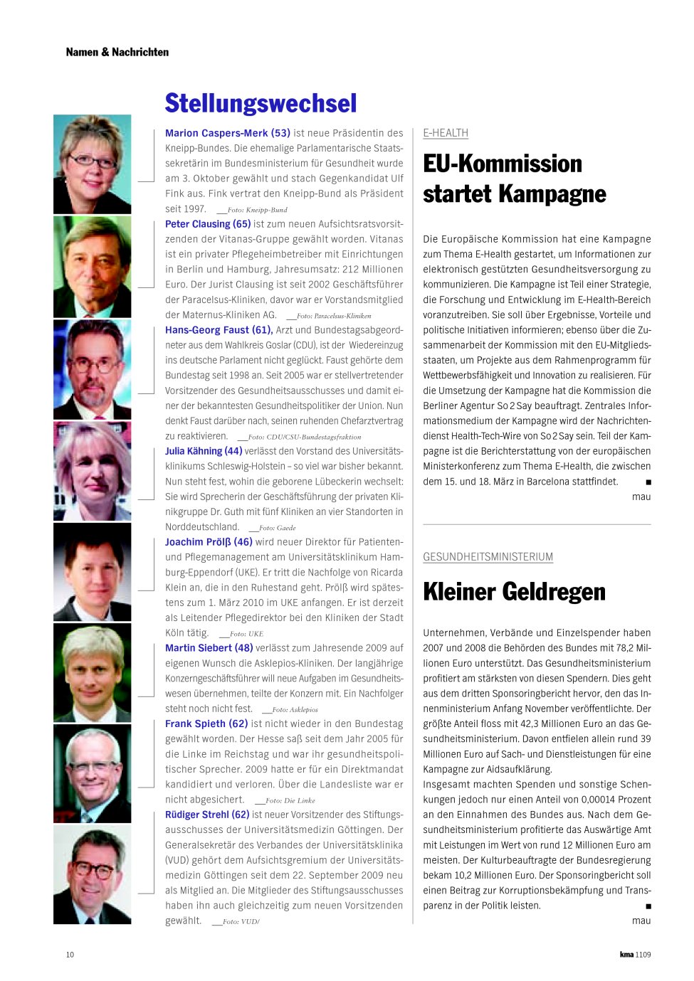 Vorschauseite 1: Kleiner Geldregen