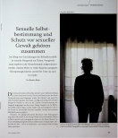 Vorschauseite 1: Sexuelle Selbstbestimmung und Schutz vor sexueller Gewalt gehören zusammen.
