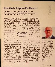Vorschauseite 1: Utopien beflügeln den Wandel.
