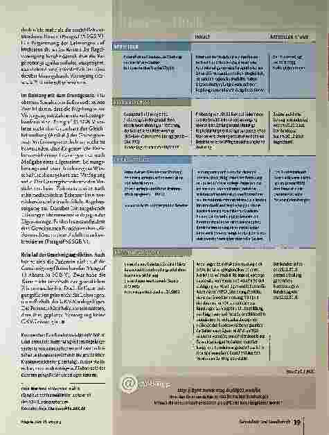 Vorschauseite 2: Festzuschuss gilt ohne Ausnahme.