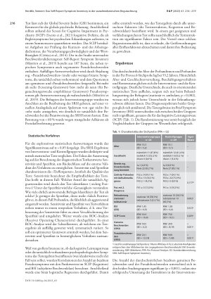 Vorschauseite 3: Verfahren zur Beschwerdevalidierung: Das Self-Report Symptom Inventory in der sozialmedizinischen Begutachtung. Eine Simulationsstudie mit depressiven Patienten