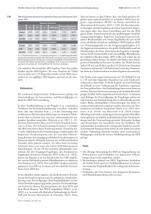 Vorschauseite 5: Verfahren zur Beschwerdevalidierung: Das Self-Report Symptom Inventory in der sozialmedizinischen Begutachtung. Eine Simulationsstudie mit depressiven Patienten