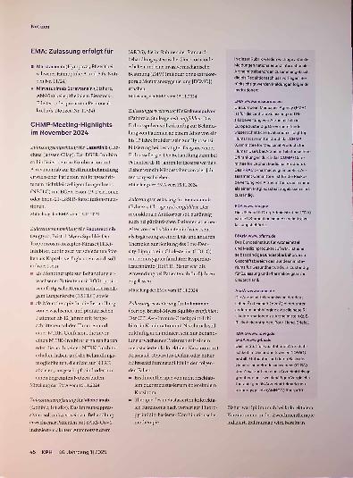 Vorschauseite 2: Vadadustat (symptomatische Anämie bei dialysepflichtiger chronischer Nierenerkrankung)