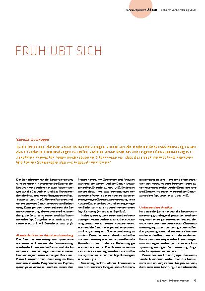 Vorschauseite 2: Früh übt sich