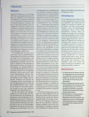 Vorschauseite 6: Implementierung mitdenken: Indikatorenentwicklung im Kontext emotionaler und psychologischer Sicherheit in der digitalen Transformation im Gesundheitswesen