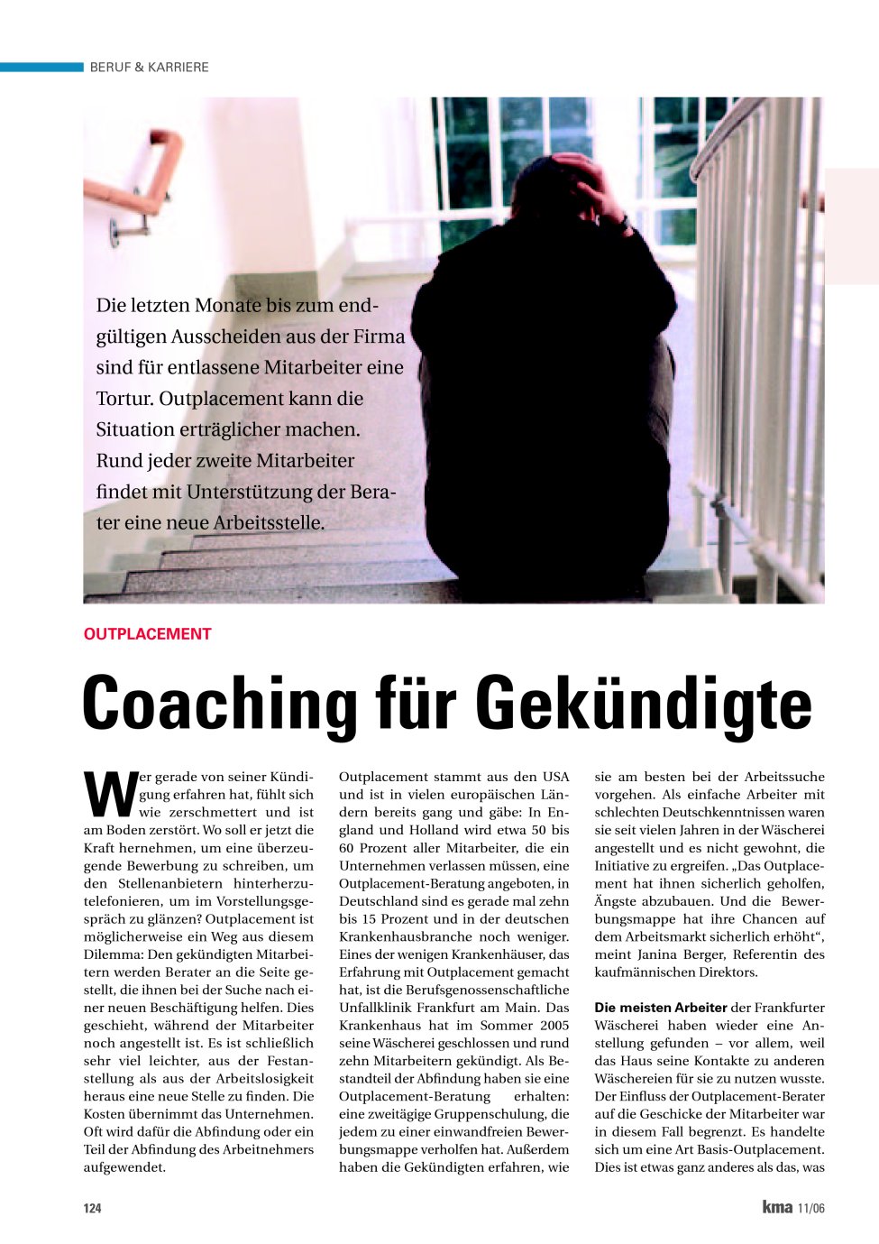 Vorschauseite 1: Coaching für Gekündigte