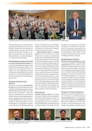 Vorschauseite 2: 12. Internationaler Wundkongress D-A-CH-EE in Regensburg: „Mindful Healing: Innovative Ansätze in der Wundbehandlung“