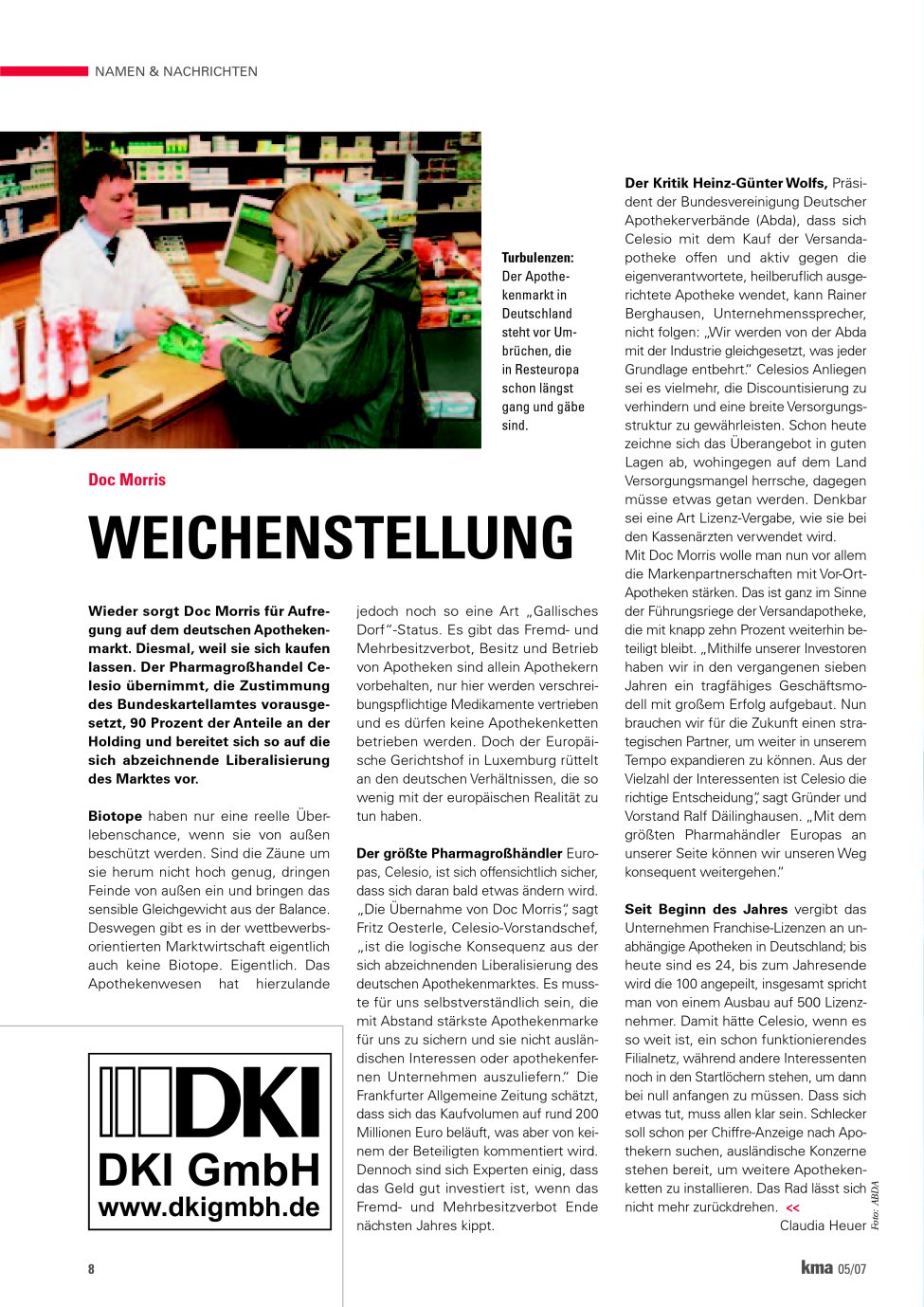 Vorschauseite 1: Weichenstellung