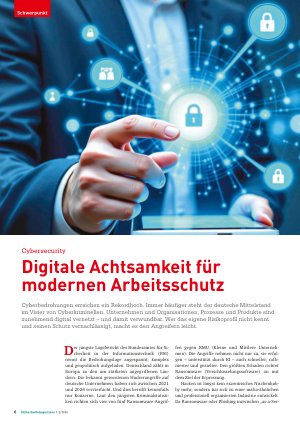 Vorschauseite 1: Digitale Achtsamkeit für modernen Arbeitsschutz