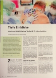 Vorschauseite 1: Tiefe Einblicke: Arbeit und Wirklichkeit auf der Covid-19-Intensivstation