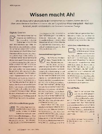 Vorschauseite 1: Wissen macht Ah!
