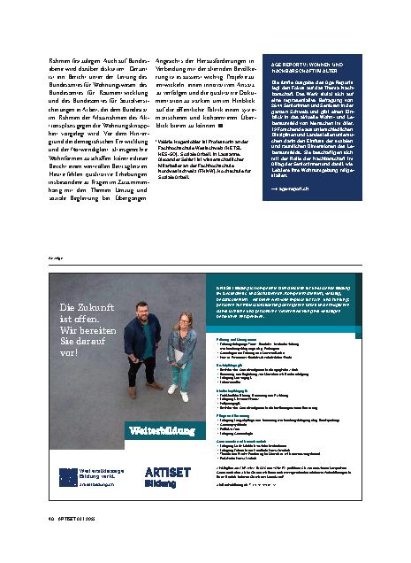 Vorschauseite 4: «Nachbarschaft: Eine wichtige Quelle der Unterstützung und Solidarität»