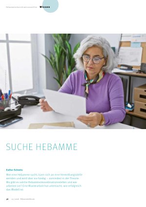 Vorschauseite 1: Suche Hebamme