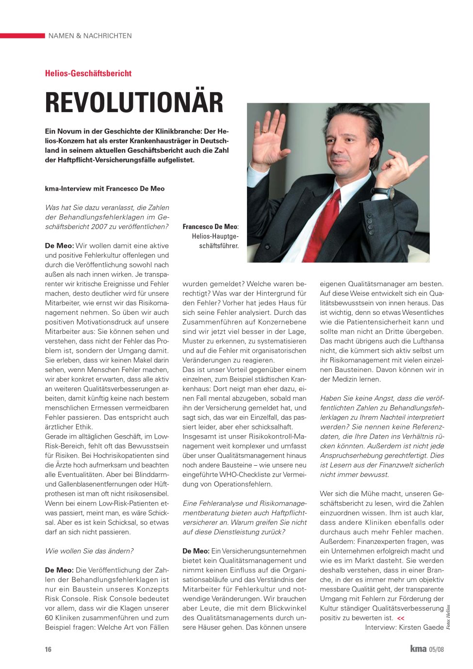 Vorschauseite 1: Revolutionär
