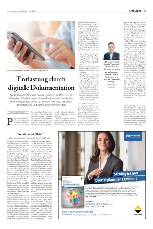 Vorschauseite 1: Entlastung durch digitale Dokumentation