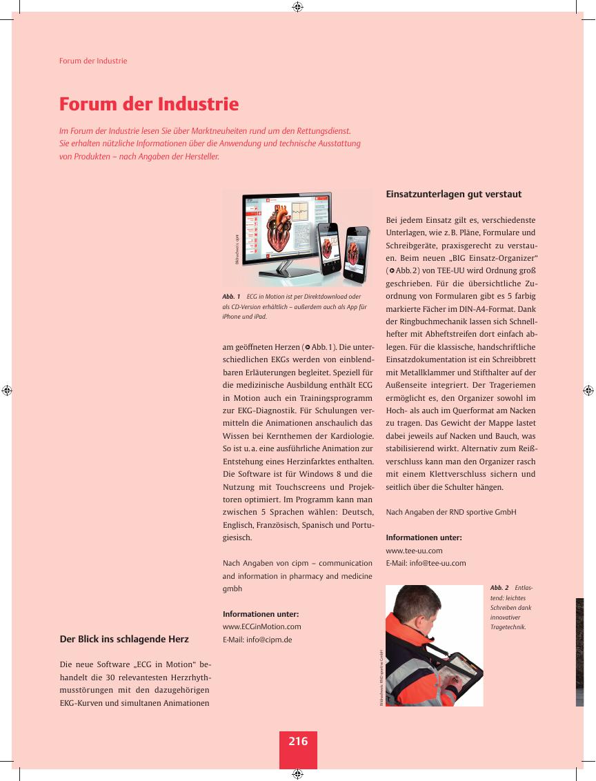 Vorschauseite 1: Der Blick ins schlagende Herz