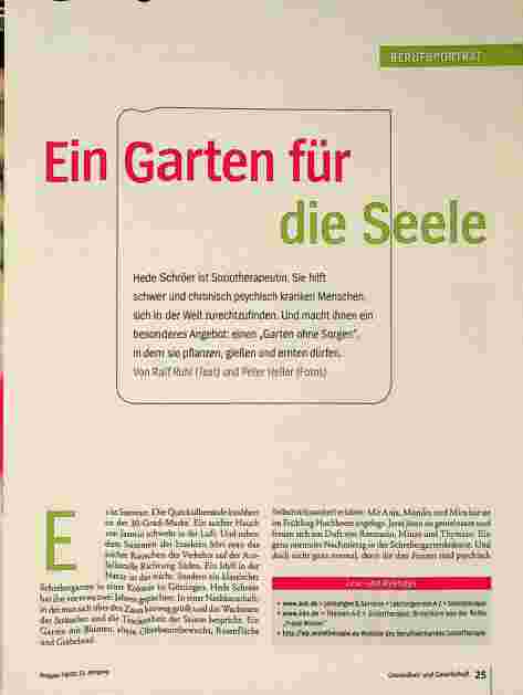 Vorschauseite 2: Ein Garten für die Seele