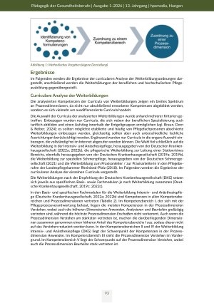Vorschauseite 5: Weiterbildungen in der Pflege Eine Curriculumanalyse zur Identifikation von Anschlussfähigkeit und Anrechnungspotenzialen