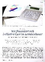 Vorschauseite 1: Wie finanziert sich Palliative Care im Krankenhaus?