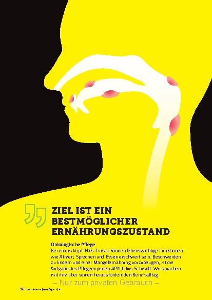 Vorschauseite 1: Ziel ist ein bestmöglicher Ernährungszustand.