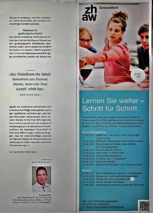 Vorschauseite 2: Forensic Nursing: Ihre Rolle in der Spurensicherung