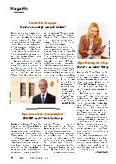 Vorschauseite 1: Caritas würdigt soziale Arbeit.