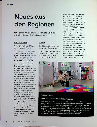 Vorschauseite 1: Neues aus den Regionen