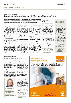 Vorschauseite 1: Wenn aus einem Verdacht „Kassen-Abzocke“ wird