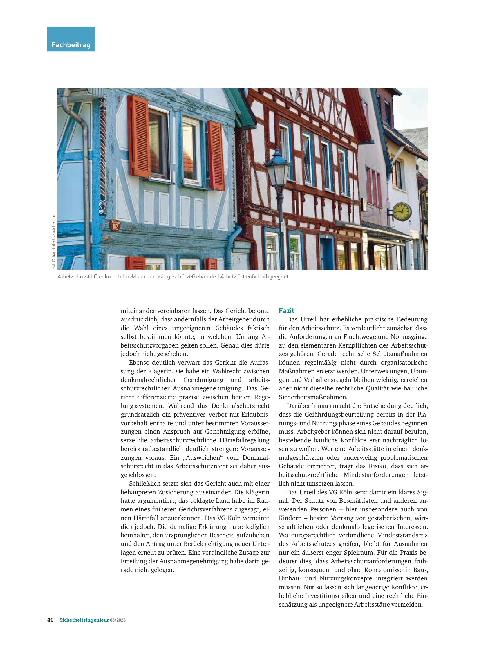 Vorschauseite 3: Vorrang von Schutzmaßnahmen
