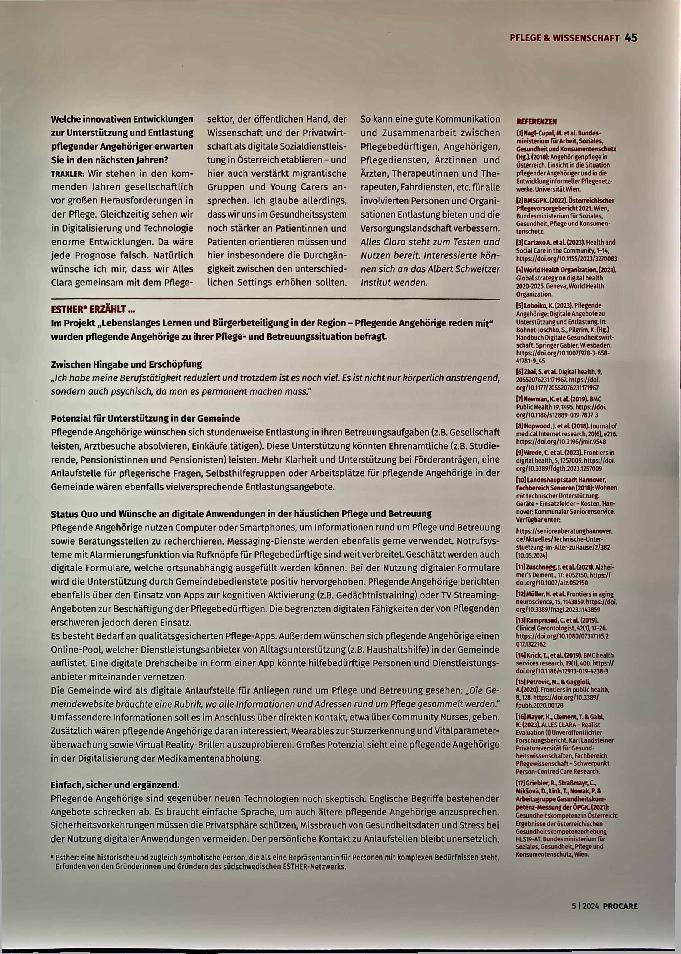 Vorschauseite 4: Informelle Pflege im digitalen Zeitalter - Herausforderungen und Lösungen