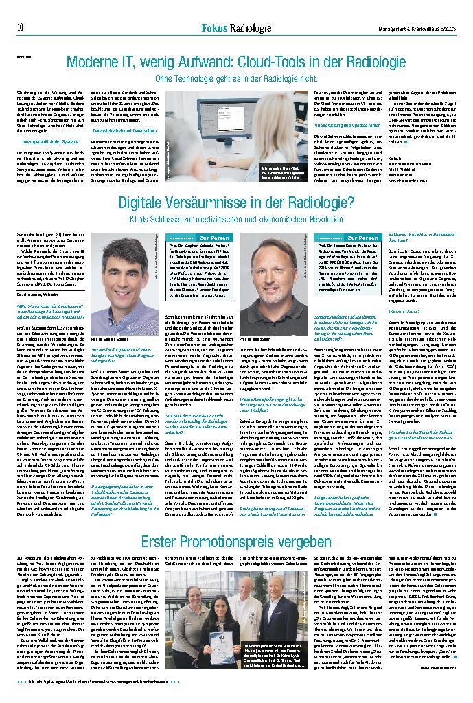 Vorschauseite 4: Fokus Radiologie
