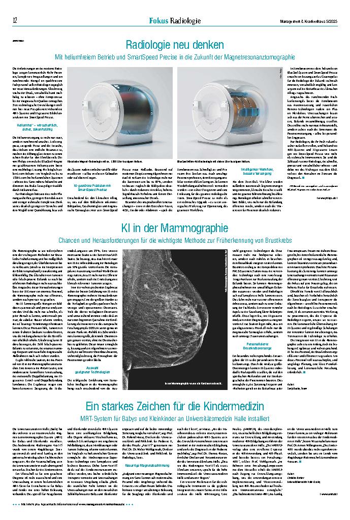 Vorschauseite 6: Fokus Radiologie