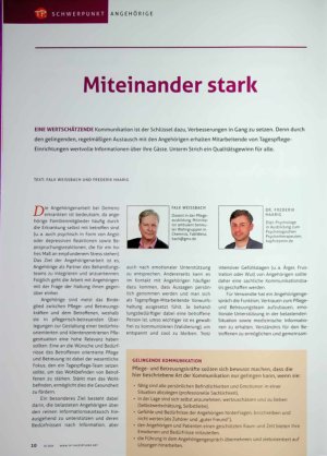 Vorschauseite 1: Miteinander stark