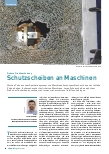 Vorschauseite 1: Schutzscheiben an Maschinen