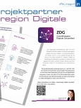 Vorschauseite 2: IFK ist Projektpartner der „Zukunftsregion Digitale Gesundheit“.