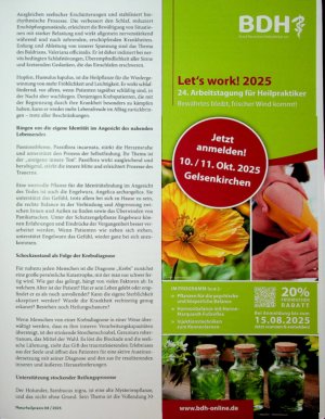 Vorschauseite 3: Akzeptanz lernen Phytodynamische Urtinkturen in der adjuvanten Krebstherapie