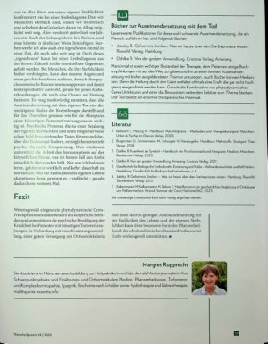 Vorschauseite 5: Akzeptanz lernen Phytodynamische Urtinkturen in der adjuvanten Krebstherapie