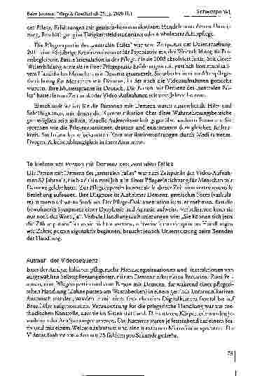 Vorschauseite 5: Gestisch-kommunikatives Handeln zur Beziehungsund Interaktionsgestaltung am Beispiel bei Menschen mit Demenz