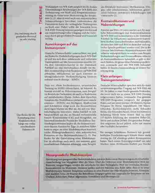 Vorschauseite 2: Update EMS-Training: Von Kraftzuwachs und Kreatinkinase-Werten