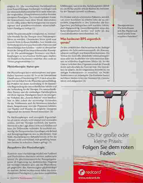 Vorschauseite 2: Das bio-psycho-soziale Modell anwenden: Systemtheoretische Aspekte in der Physiotherapie - Teil 1