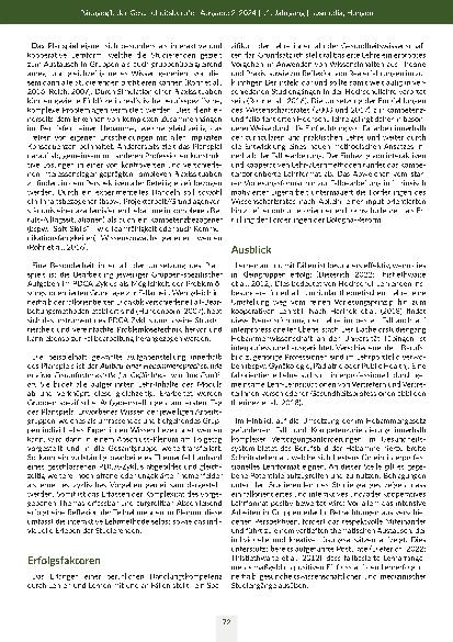 Vorschauseite 5: Umsetzung des Prinzips der Kompetenzund Fallorientierung im Bachelor-Studiengang Hebammenwissenschaft (B. Sc. )