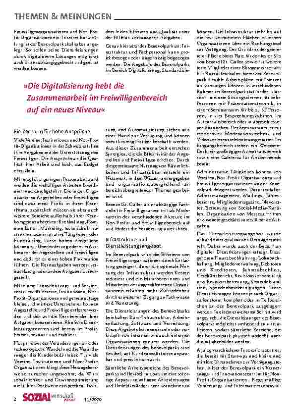 Vorschauseite 2: Service-Zentrum Hilfe für Helfer