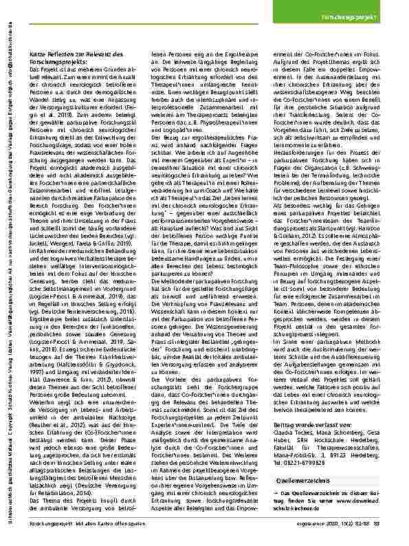 Vorschauseite 2: ‚Mit allen Karten offen spielen – mein Leben mit einer chronischen Erkrankung, mein Team und ich‘ – Kartenspiele
