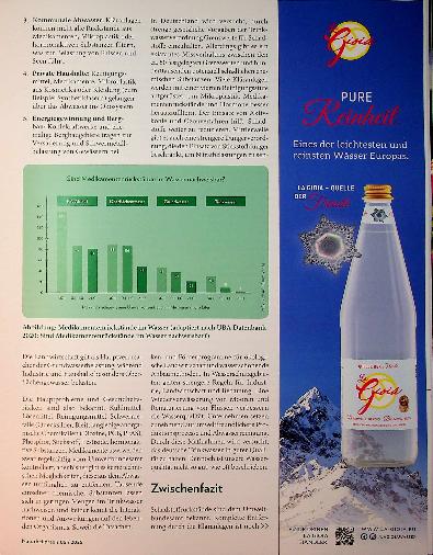 Vorschauseite 2: Reinheit zum Trinken Wasser - die am meisten unterschätzte Substanz